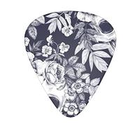 Sugar Happy Skull Guitar Paddle Set Of 12, Suitable For Guitar, Yukri, 3 Thicknesses