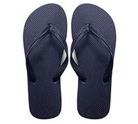 SUGAR ISLAND® UNISEX LADIES GIRLS MENS SUMMER BEACH FLIP FLOP POOL SHOES-NAVY-11/12-MENS