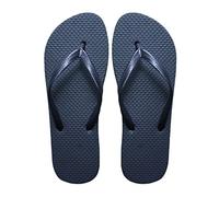 SUGAR ISLAND® UNISEX LADIES GIRLS MENS SUMMER BEACH FLIP FLOP POOL SHOES-NAVY-5/6