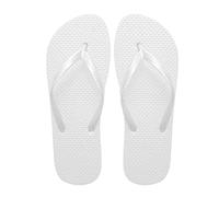 SUGAR ISLAND® Unisex Ladies Girls Mens Summer Beach FLIP Flop Pool SHOES-WHITE-7/8