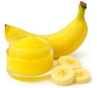 Sugar Lip Scrub - 30g Pot - 15 Delicious Flavours - Made With Natural Jojoba Oil for Soft, Smooth Lips - Vegan Friendly - Puddle of Wax - Made in the UK (30g, Banana)