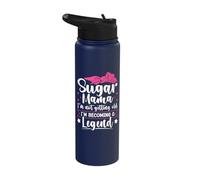 Sugar Mama - I'm Not Getting Old, I'm Becoming A Legend Stainless Steel Insulated Water Bottle
