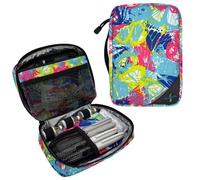 Sugar Medical Insulated Diabetes Organizer | Diabetes Supply Case | Diabetic Care Products | Diabetic Supplies Travel Bag | Insulin Pen Case | Glucose Meter Kit, Butterfly, 7.75" X 5.5" X 2.5", Sugar