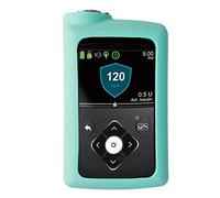 Sugar Medical Soft Silicone Cover Compatible for use with MiniMed 630G, MiniMed 640G, MiniMed 670G, MiniMed 770G and MiniMed 780G Insulin Pumps. Case to Protect Your Insulin Pump. (Ocean 1)