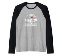 Sugar Pill I'm Unstoppable Raglan Baseball Tee