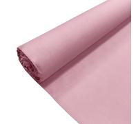 Sugar Pink Plain Polycotton Fabric Dress Craft Poly Cotton Material | Fat Quarter (50cm x 55cm) | Soft Poly Cotton for Sewing, Dressmaking, Crafts, Bunting & Lining