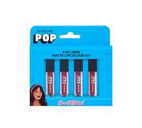 SUGAR POP 4 in 1 Mini Matte Lipcolour Kit Vitamin E Smudgeproof Long-lasting Wear 4 N x 1.1 ml - 02 Bare Essentials 02 Bare Essentials