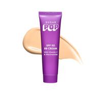 SUGAR POP SPF 50 BB Cream with Vitamin C & Niacinamide Tinted Moisturiser with Matte Finish Lightweight 30gm - 02 Buff 02 Buff