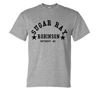 Sugar Ray Robinson Boxing Gym Training T-Shirt - Grey - Medium