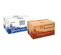 Sugar Sachets Combo - 1000 × 2.5 g Demerara + 1000 × 2.5 g White Sugar | Total 2,000 Sachets (5kg) | Single-Serve Sugar Packets for Tea, Coffee & Catering | Packed by Saras Foods UK