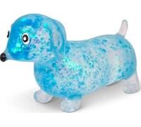 SUGAR SAUSAGE DOG Stress Squishball Toy, Assorted Designs and Colours - 1 sent at random