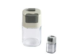 Sugar Shaker - Dust Glass, Condiment Bottle | Calcium Quantitative Dispenser Glass, Great For Black Pepper, Powdered Sugar And Various Seasonings, Hand