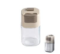 Sugar Shaker - Dust Glass, Condiment Bottle | Calcium Quantitative Dispenser Glass, Great For Black Pepper, Powdered Sugar And Various Seasonings, Hand