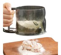 Sugar Sifter | Semi Automatic Fine Mesh Sugar Sprinkler | Powder Siever, Flour Strainer, Kitchen - For Use In Kitchen, Restaurants, Pastry Shops, Cafes,