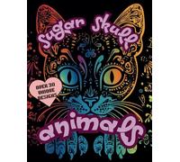 Sugar Skull Animals colouring book (colouring books)