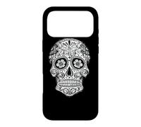 Sugar Skull Black White Picture Day Dead Dia De Los Muertos Case for iPhone 17 Pro Max