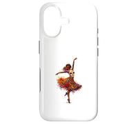 Sugar Skull Floral Dance Woman Art Case for iPhone 17