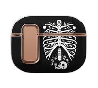 Sugar Skull Maternity Skeleton Skelly Compatible with Airpod Pro 1/2 Case PC Scratch-Resistant Drop-Proof Protective Cover with Secure Buckle