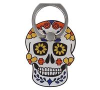 Sugar Skull Phone Ring Holder Grip Finger 360 Mount Stand Mobile Universal Loop for All Smartphones