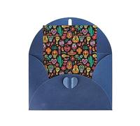 Sugar Skull Printed Gift Card, All Occasion Blank Greeting Card for Birthdays, Thank You, Party, Weddings, Xmas, Congratulation Card