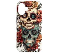 Sugar Skull Tattoo Mystical Gothic Elements Case for iPhone 16