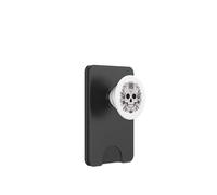 SUGAR SKULL WITH FLOWERS DIA DE LOS MUERTOS MEXICO DAY PopSockets PopWallet for MagSafe
