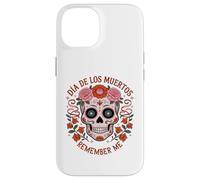 SUGAR SKULL WITH FLOWERS LOS MUERTOS REMEMBER ME MEXICO DAY Case for iPhone 14