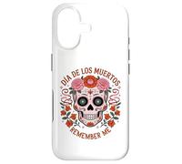 SUGAR SKULL WITH FLOWERS LOS MUERTOS REMEMBER ME MEXICO DAY Case for iPhone 17