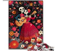 Sugar Skull Woman Jigsaw Puzzles for Adults 1000 Piece, Challenging Game Toys Wall Decoration Unique Birthday And Xmas Gifts (50x75cm)