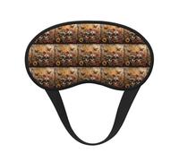 Sugar Skulls Butterfly Sleep Mask 100% Light Blocking Eye Mask for Sleeping, Sleep Mask for Unisex for Travel/Nap