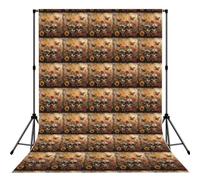 Sugar Skulls Butterflyprint Versatile Photography Backdrop Cloth For Studio Wedding Outdoor Party Photoshoots