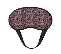 Sugar Skulls Print Soft Washable Eye Masks for Cover Nap Light Blocking for Night Shift Sleep Aid