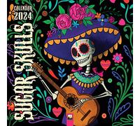 Sugar Skulls Wall Calendar 2024 (Art Calendar)