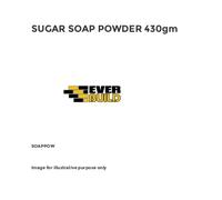 Everbuild Sugar Soap Powder - 430G - Powerful Surface Cleaner For Paint Preparation & General Household Use