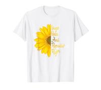 Sugar Spice and Reproductive Rights Sunflower Feminist Value Graphic T-Shirt, Men, White, S