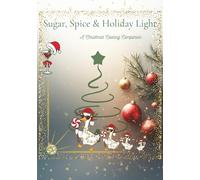 Sugar, Spice & Holiday Light: A Christmas Cooking Companion, Recipe Notebook Organizer