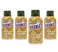 Sugar Splash Make Yourself Sweeter with Sugar Splash - 9Pines Pineapple Shot and Cocktail Blender (4-Pack) - For Men and Women - Taste Better with the Power of 9 Whole Pineapples