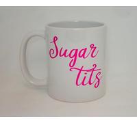 Sugar Tits Ceramic Mug Great Funny Rude Work Office Lady Boss Manager Girlfriend Gift