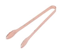 Sugar Tongs, Ice Tongs, 7.7 Inch Stainless Steel Small Serving Tweezer, Food Grade Kitchen Tiny Tongs for Appetizers,Tea Party, Coffee Bar, Dessert Household Foods(Rose Gold)