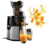 Sugarcane Juicer,150W Slow Masticating Juicer, Cold Press Juicer, 100/130 Mm Feed Chute, Electric Fruit Vegetable Juicer, Easy To Clean (100mm Feed Chute)