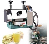 Sugarcane Juicer,Three Rollers Manual Stainless Steel Sugar Cane Juice Press Extractor Sugarcane Juice Squeezer Machine Sugarcane Press Machine,for Home Commercial Juicing
