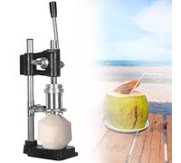 Sugarcane Juicer, Vertical Coconut Opener Portable Tender Coconut Punch Tool, With Labor-Saving Hand Lever, Hand Press Driller Opener
