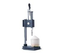 Sugarcane Juicer,Vertical Coconut Opening Machine Adjustable Coconut Opener Tool, Manual Coconut Punch Tool