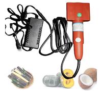 Sugarcane Scraping Machine - Electric Peeler with Copper Motor, Multifunctional for Coconut, Pumpkins, Taro, Pineapple, Fast Cutting
