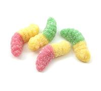 Sugarcoated Glow Worms - 200g Gummy Sweets
