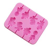 Sugarcraft Cookie Dinosaur Gift Food-Grade Silicone Candy Cutter Lollipop Mold Easy to Clean Baking Utensils Biscuit Molds for Baking