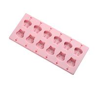Sugarcraft Cookie Piggy Dinosaur Gift Silicone Candy Cutter Lollipop Mold Easy Clean Baking Utensils Biscuit Molds for Baking