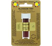 Sugarcraft Sugarflair Colour Blossom Tint Powder Dust Burgundy 7ml