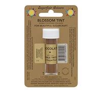 Sugarcraft Sugarflair Colour Blossom Tint Powder Dust Chocolate 7ml