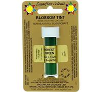 Sugarcraft Sugarflair Colour Blossom Tint Powder Dust Forest Green 7ml